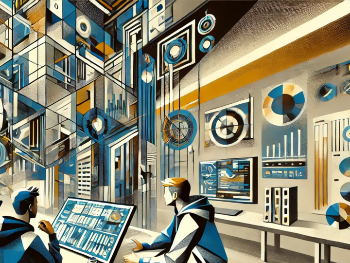 A colorful AI-generated illustration created by DALL-E.
